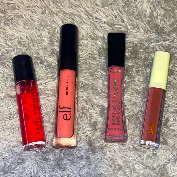 Must Bundle For $3 Deal! Bundle of 4 Lop Glosses, new - Picture 1 of 2
